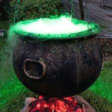 large bubbling cauldron