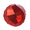 red crystal ball