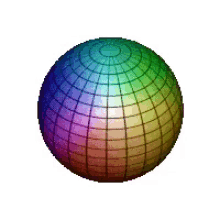 rainbow globe