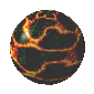 orb made of magma